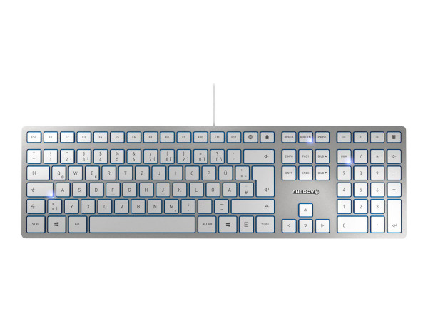 Cherry Tastatur KC 6000 slim - USB *silber*