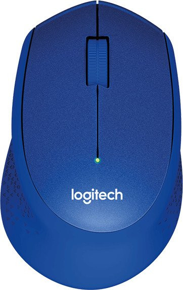 Logitech Maus M330 Silent Plus - wireless USB *blau*