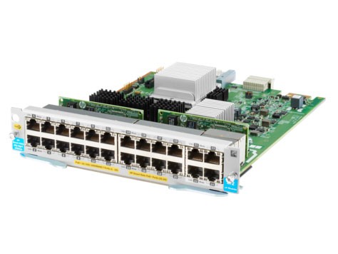 HP Switch Modul, ZL-Serie, 10-1000Mbit 20xTP + 1-10GB 4xTP, POE+, v3 zl2,