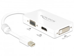 DeLock Adapter mini Displayport > DVI VGA HDMI