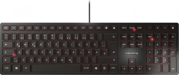 Cherry Tastatur KC 6000 slim - USB *schwarz*