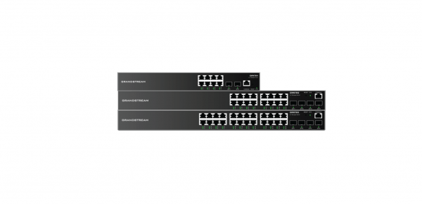 Grandstream GWN7802P, Managed Switch, 16x Gigabit ports, 4x SFP, 16x Poe, L2 layer **USED**