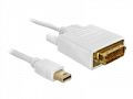 Kabel Video DisplayPort Mini => DVI ST/ST 2,0m *DeLock*