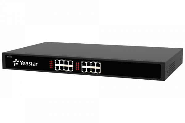 Yeastar VoIP-Gateway TA1610 16xFXO RJ11 bzw. 1xFXO RJ21