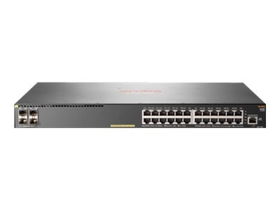 HP Switch 1000Mbit, 24xTP, 4xSFP/SFP+-Slot, 2930F-24G-PoE+-4SFP+,