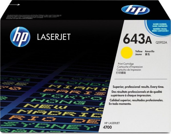 HP Toner 643A *gelb*