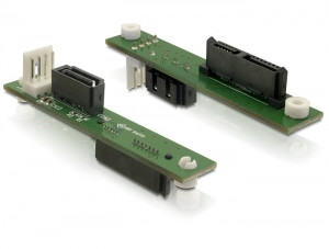 DeLock Adapter S-ATA Slimline 7+6 zu SATA 7 pin