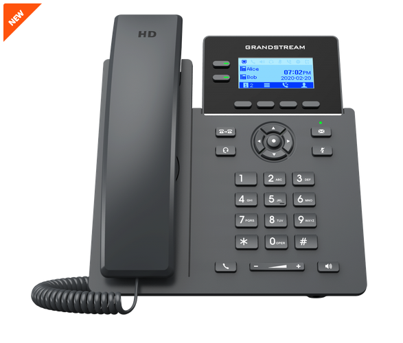 Grandstream SIP GRP-2602W Carrier-Grade IP-Phone (integr. WiFi)