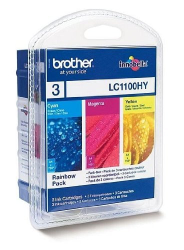 Brother Tinte LC-1100HY Rainbow Pack