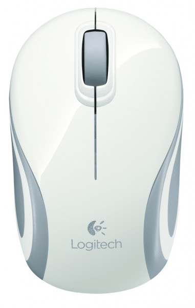 Logitech Maus M187 - USB optisch wireless *weiss*