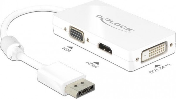 Adapter DisplayPort => VGA/HDMI/DVI *Delock*