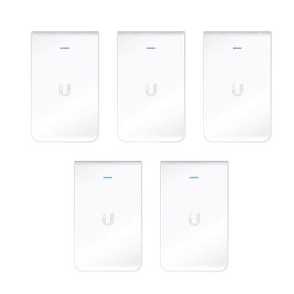 Ubiquiti Unifi Access Point InWall / Indoor / 2,4 & 5 GHz / AC / UAP-AC-IW-5 / 5er Pack