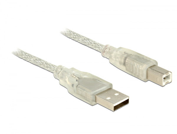 Kabel USB 2.0 A (St) => B (St) 1,5m *DeLock*