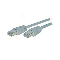 Patchkabel RJ45, 50m grau, CAT5e, S-FTP(SF/UTP)