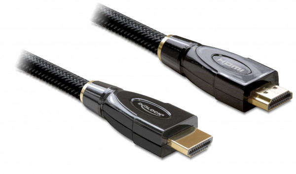 DeLock Kabel High Speed HDMI mit Ethernet A (St) - A (St) flach 5,0 m