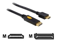 Kabel Video DisplayPort => HDMI ST/ST 5,0m *DeLock*