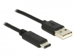 Kabel USB 2.0 A (St) => C (St) 1,0m *Delock*