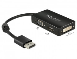 Adapter DisplayPort => VGA/HDMI/DVI *Delock*