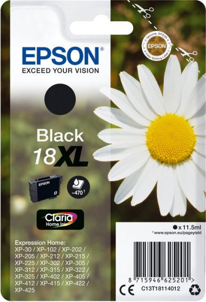 Epson Tinte C13T18114012 *schwarz*