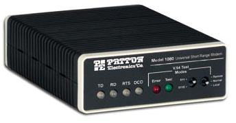 Patton 1080A RS-232 ASYNC/SYNC LINE DRIVER; Internal 48VDC Input