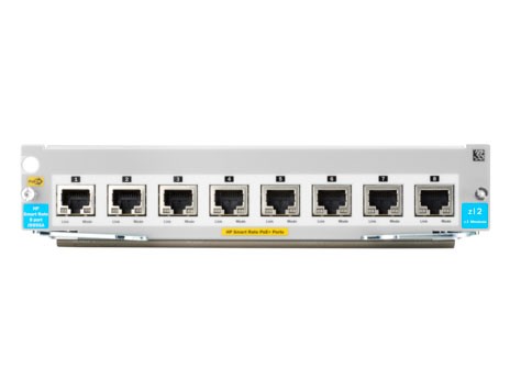 HP Switch Modul, ZL-Serie, 10Gbit, 8xTP, POE+, v3 zl2,