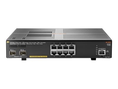 HP Switch 1000Mbit, 8xTP, 2xSFP/SFP+-Slot, 2930F-8G-POE+-2SFP+,