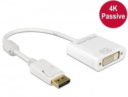 Delock VGA Adapter Displayport St > DVI 24+5 Buchse passiv 4K