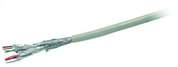 Kabel 250MHz, CAT6, S-STP(S/FTP), Patch, Hal, 500m Trommel,