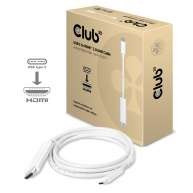 Kabel USB 3.1 Typ C (St) => HDMI 2.0 UHD (St) 1,8m *Club 3D*