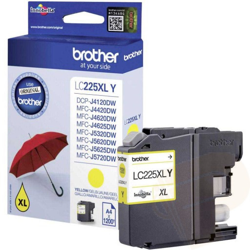 Brother Tinte LC-225XLY *Gelb*