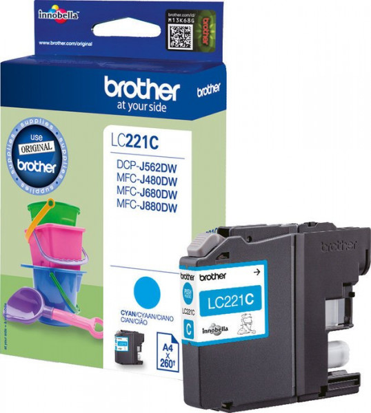 Brother Tinte LC-221C *cyan*