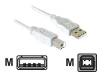 DeLock Kabel USB 2.0-A (St) > USB 2.0-B (St) 3,0m