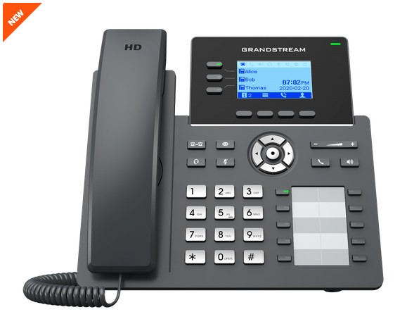 Grandstream SIP GRP-2604P Carrier-Grade IP-Phone (with POE)