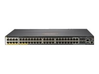 HP Switch 1000Mbit, 36xTP, 4xTP/SFP-Slot, 2930M-40G-8-Smrt-Rte-PoE+-1-slot, *OHNE NETZTEIL!*