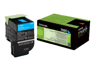 LEXMARK Toner 702C *Cyan*