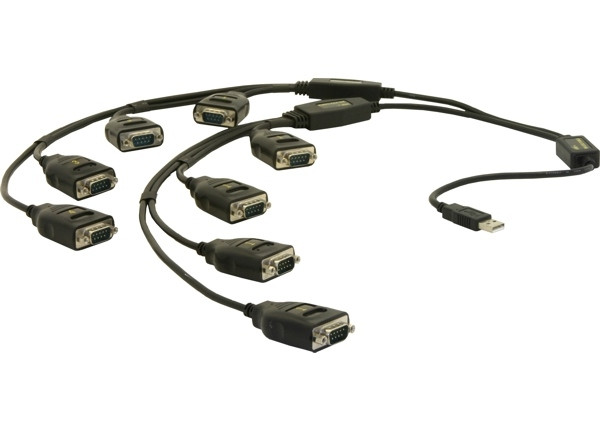 DeLock Adapter USB > 8x Seriell