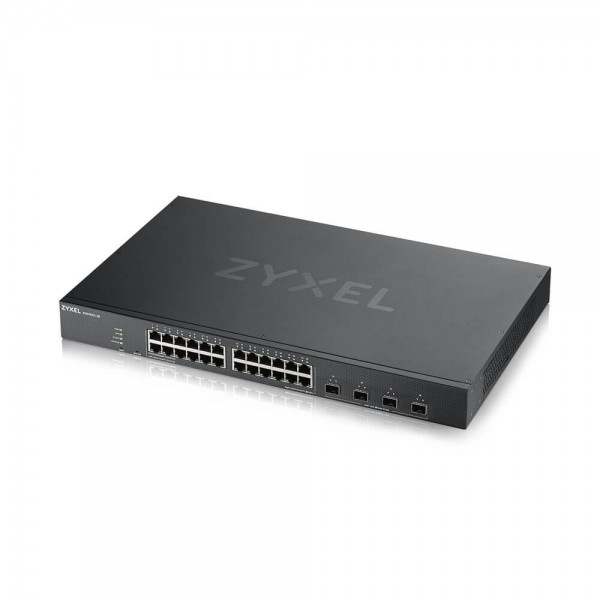 Zyxel Switch XGS1930-28HP, 24x Gigabit PoE+ Ports, 4x SFP+ 10G, smart managed, L2, 375W