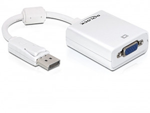 Delock VGA Adapter Displayport (St) > VGA 15pin (Bu)