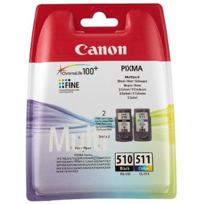 Canon Tinte PG-510 / CL-511 Multi pack - 2er-Pack