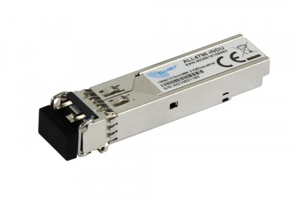 ALLNET Switch Modul ALL4796-INDU SFP(Mini-GBIC), 100Mbit, FX/LC, 2Km, Multimode, Industrial -40/+8