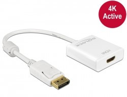 Delock VGA Adapter Displayport St > HDMI Buchse aktiv 4K