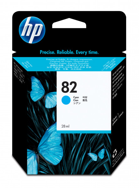 HP Tinte 82 *cyan*