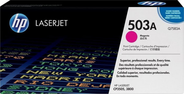 HP Toner 503A *magenta*